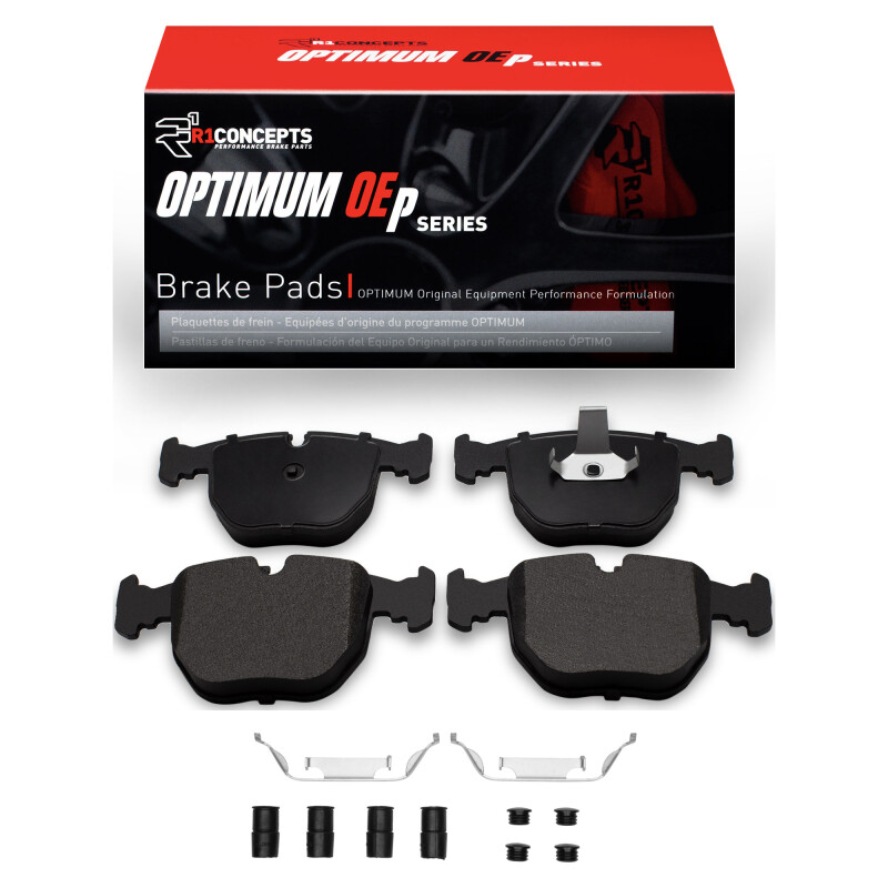BMW 740IL Brake Pads - Front - R1 Concepts - Optimum OE - `95-`06